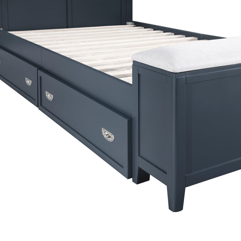 sloane-smoke-gray-2-twin-bookcase-platform-bed-with-hidden-desk-stool-and-storage-bench-4