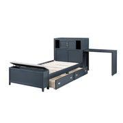 sloane-smoke-gray-2-twin-bookcase-platform-bed-with-hidden-desk-stool-and-storage-bench-5