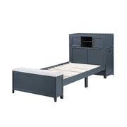 sloane-smoke-gray-2-twin-bookcase-platform-bed-with-hidden-desk-stool-and-storage-bench-8
