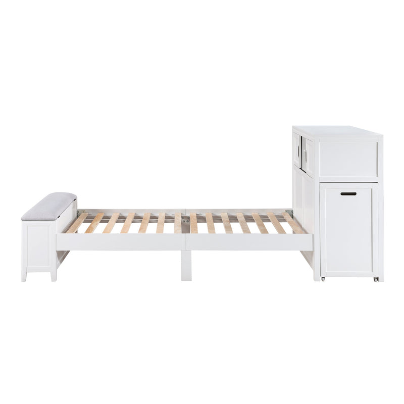 sloane-smoke-gray-2-twin-bookcase-platform-bed-with-hidden-desk-stool-and-storage-bench-4