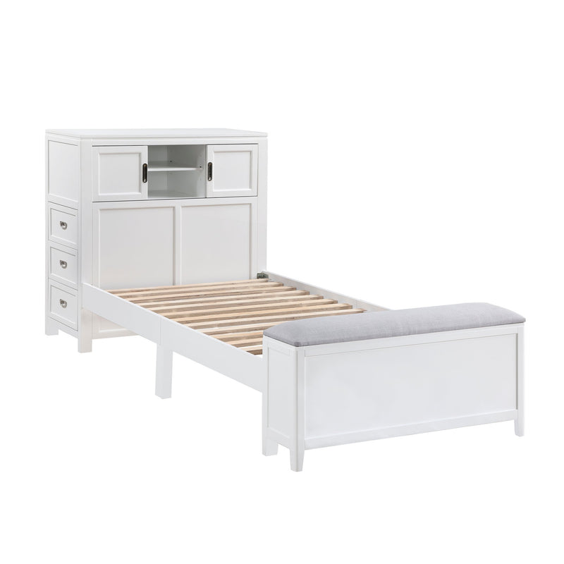 sloane-smoke-gray-2-twin-bookcase-platform-bed-with-hidden-desk-stool-and-storage-bench-8