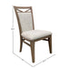 Parker House Americana Modern Dining Upholstered Dining Chair (2/CTN Sold in pairs)