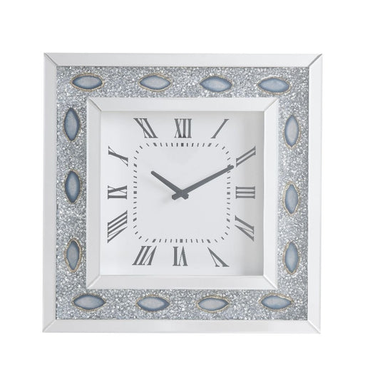 sonia-mirrored-faux-agate-wall-clock-1