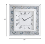 sonia-mirrored-faux-agate-wall-clock-4