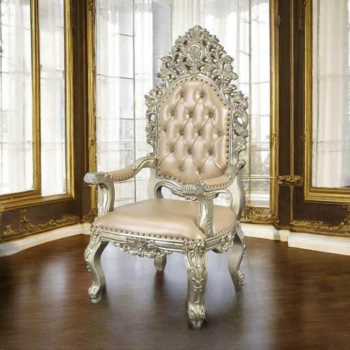 sorina-leatherette-antique-gold-arm-chair-set-2-1
