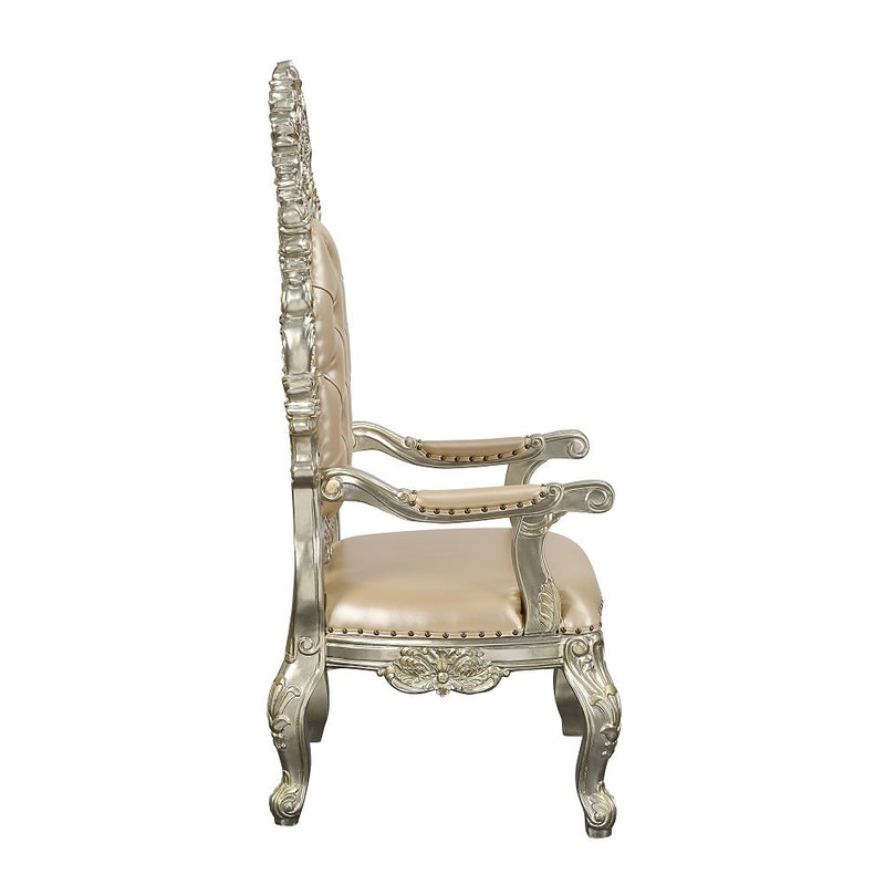 sorina-leatherette-antique-gold-arm-chair-set-2-4