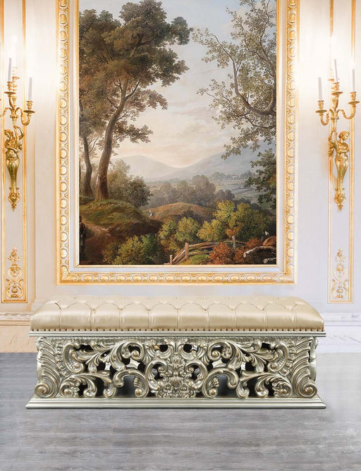 sorina-leatherette-antique-gold-bench-1