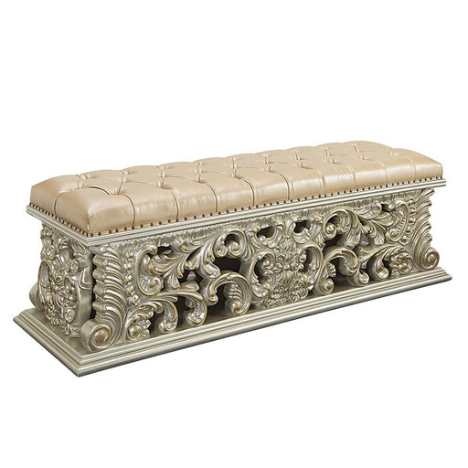 sorina-leatherette-antique-gold-bench-2