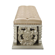 sorina-leatherette-antique-gold-bench-4
