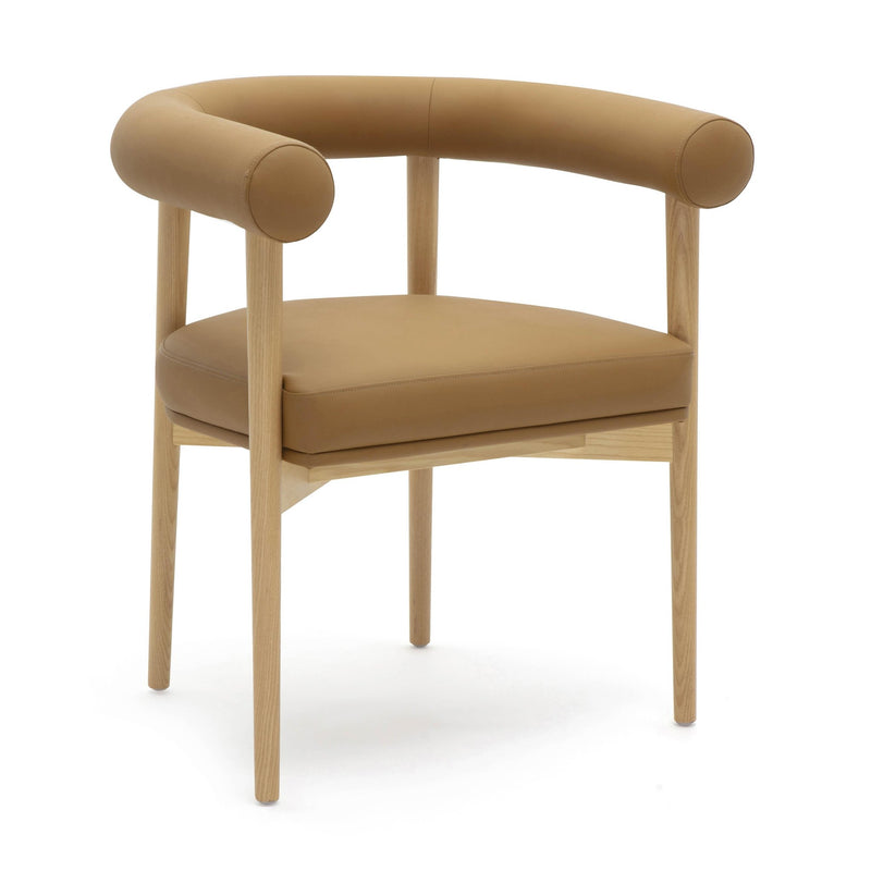 spara-cognac-vegan-leather-dining-chair-1