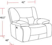 Parker Living Spartacus - Chocolate Power Recliner Two Pack