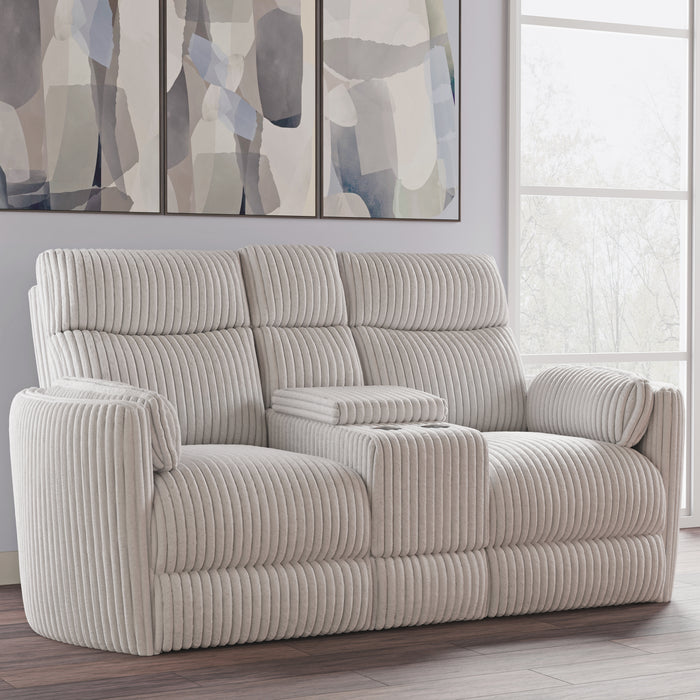 Parker Living Radius - Mega Ivory Power Reclining Sofa and Loveseat