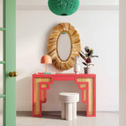 suzie-coral-pink-rattan-console-table-2