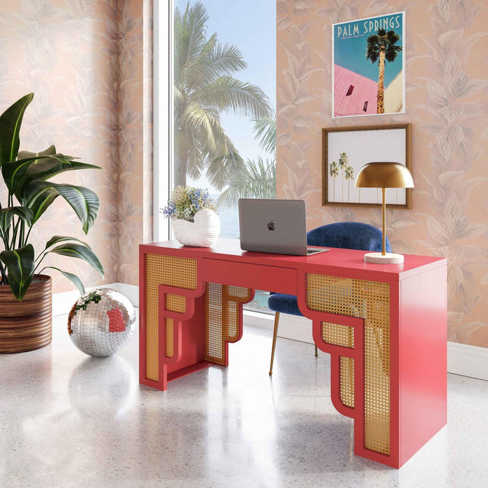 suzie-coral-pink-rattan-executive-desk-2