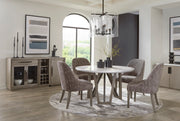 Parker House Pure Modern Dining 54 In. Round Table with Wood Base