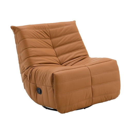 talmon-orange-leatherette-glider-recliner-w-swivel-2