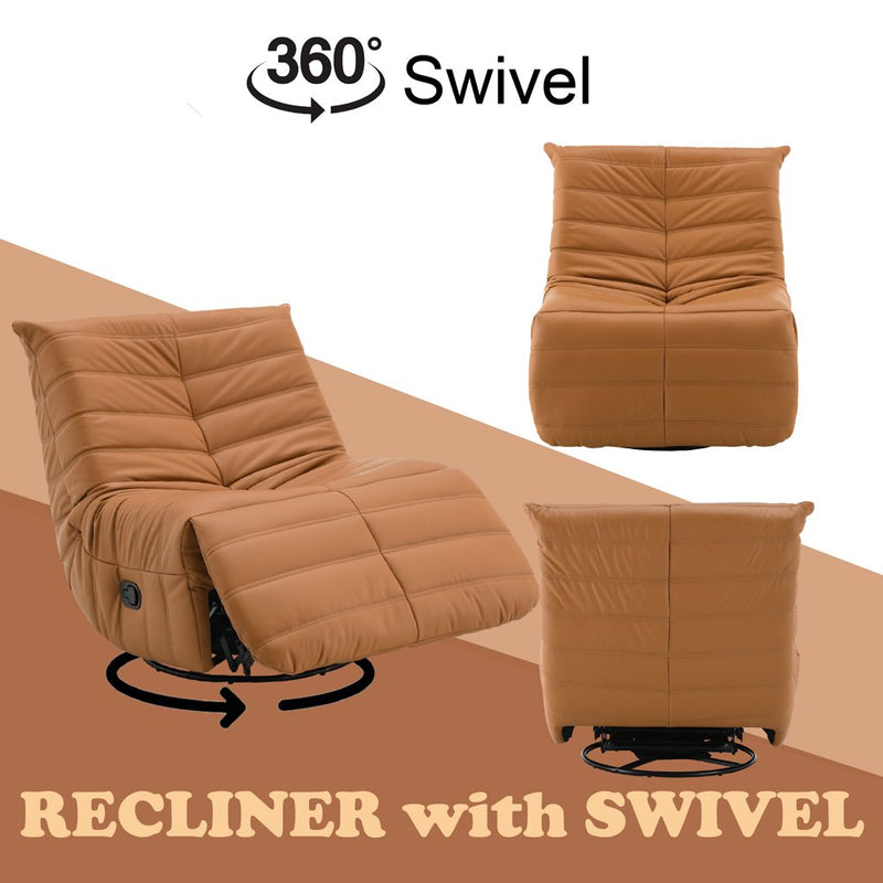talmon-orange-leatherette-glider-recliner-w-swivel-9