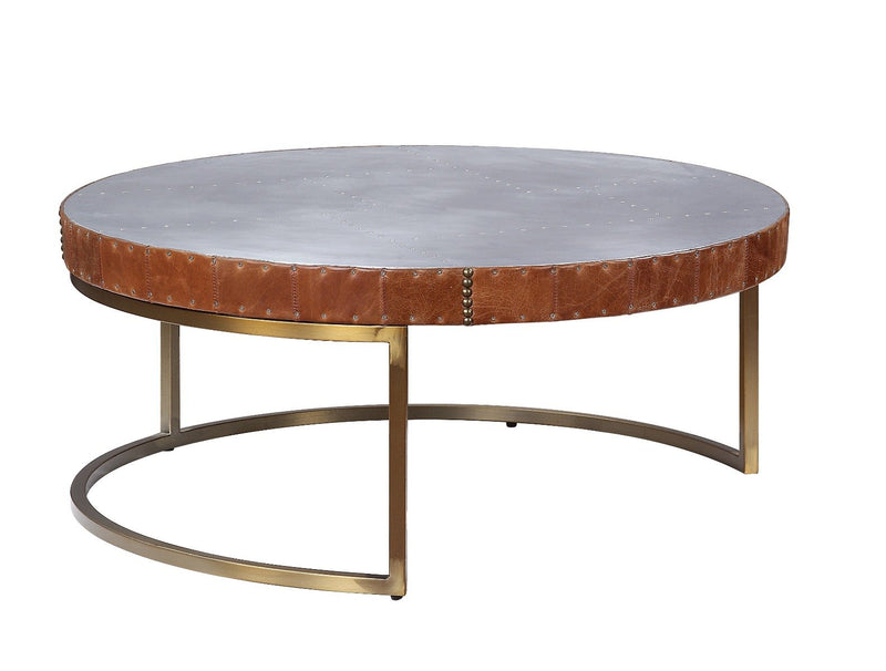 tamas-aluminum-cocoa-top-grain-leather-coffee-table-1