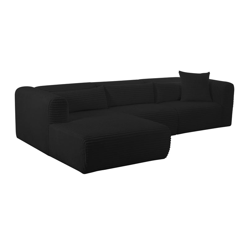 tarra-fluffy-oversized-black-corduroy-modular-laf-chaise-1