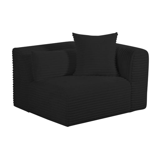 tarra-fluffy-oversized-black-corduroy-modular-raf-corner-chair-1