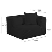 tarra-fluffy-oversized-black-corduroy-modular-raf-corner-chair-7