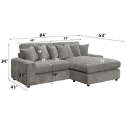 tavia-gray-corduroy-reversible-sectional-sofa-w-6-pillows-10
