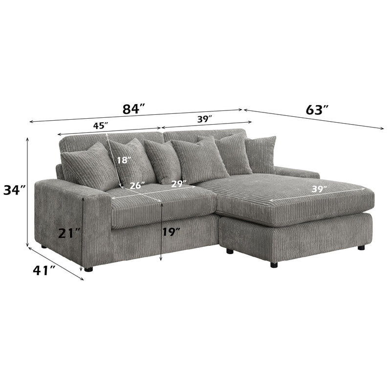 tavia-gray-corduroy-reversible-sectional-sofa-w-6-pillows-10