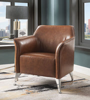 teague-brown-leatherette-accent-chair-1