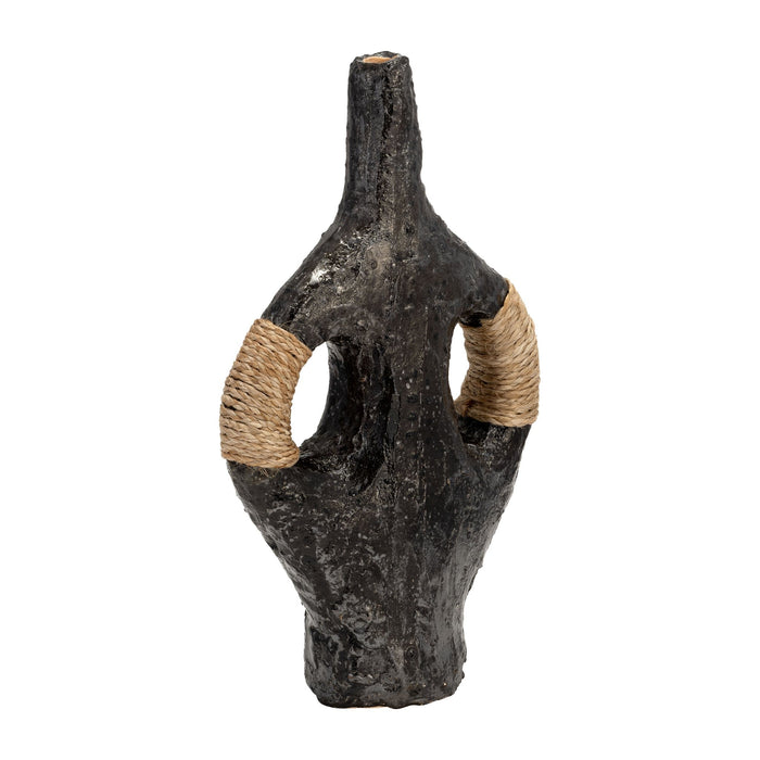 terracotta-14-h-double-handle-w-twine-vase-blk-2