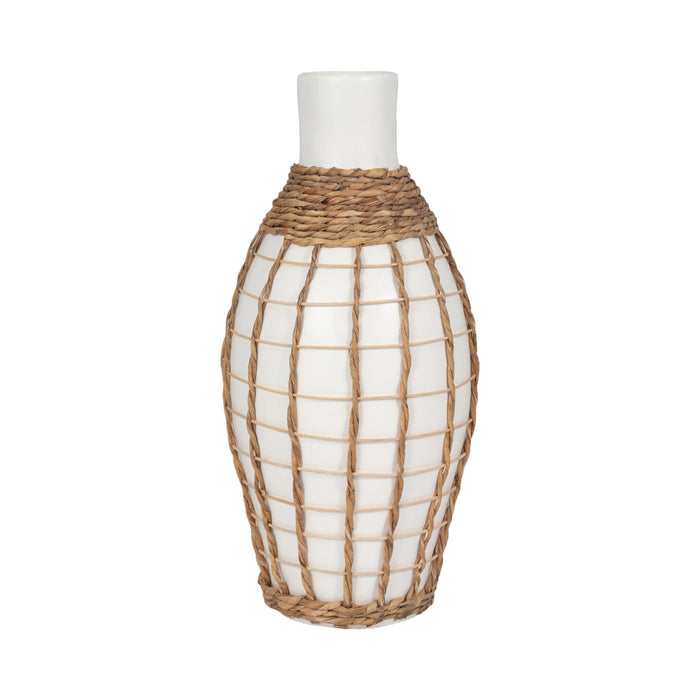 terracotta-18-h-bottle-vase-white-brown-1