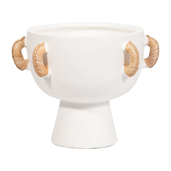 terracotta-9-h-eared-bowl-on-stand-vase-white-1