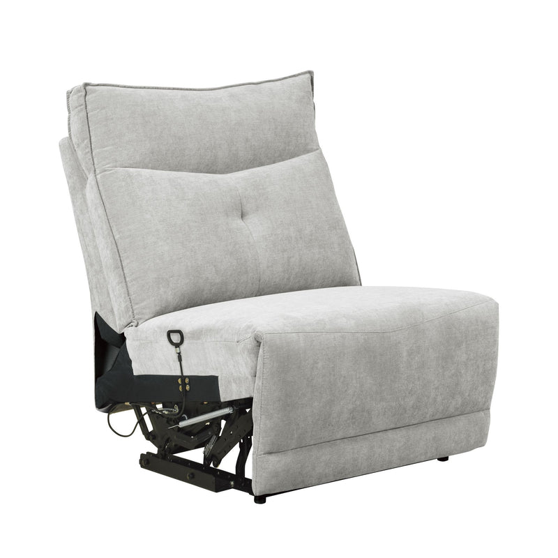 tesoro-mist-gray-4-6-armless-reclining-chair-3