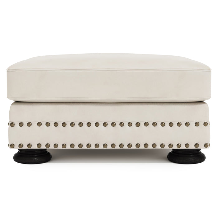 Foster Leather Ottoman - Furniture City (CA)l