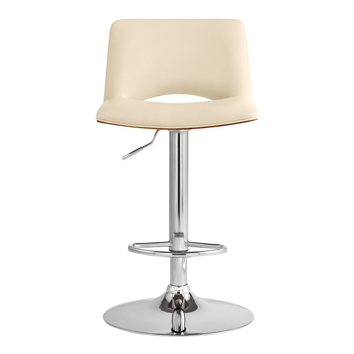 thierry-adjustable-swivel-cream-faux-leather-with-walnut-back-and-chrome-bar-stool-2