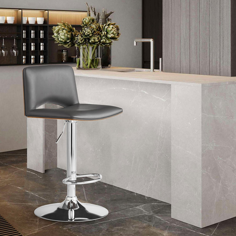 thierry-adjustable-swivel-gray-faux-leather-with-walnut-back-and-chrome-bar-stool-9