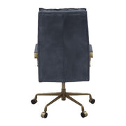 tinzud-gray-top-grain-leather-swivel-office-chair-2