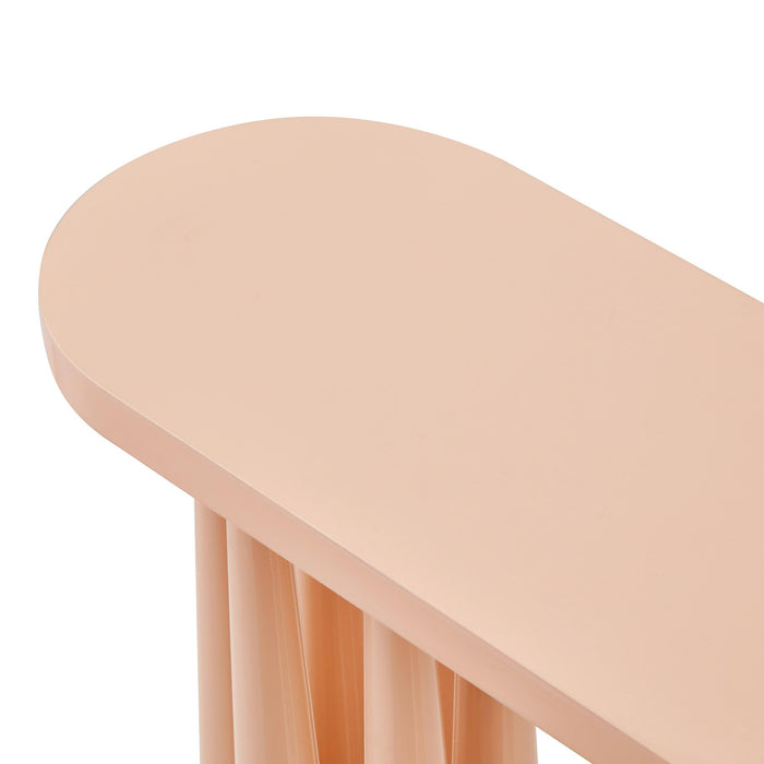titan-peach-rose-glossy-console-table-6