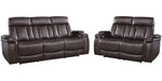 Parker Living Royce - Fantom Brown Power Reclining Sofa and Loveseat