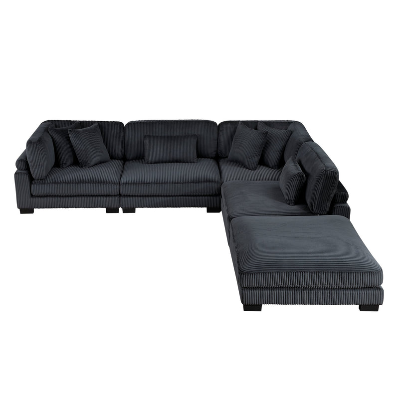 traverse-black-5-5-piece-modular-sectional-with-ottoman-4
