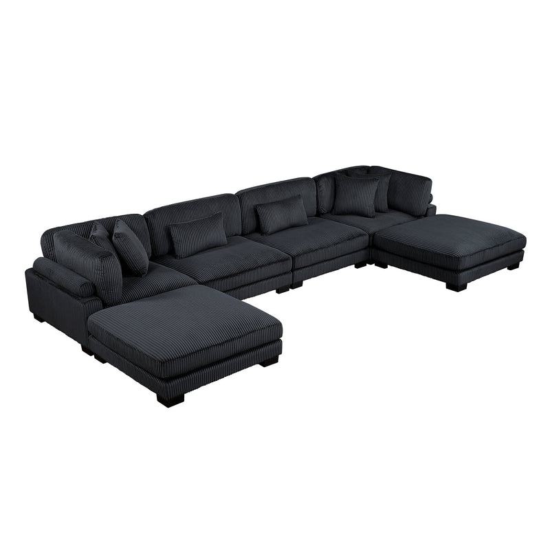 traverse-black-6-6-piece-modular-sectional-with-ottomans-14