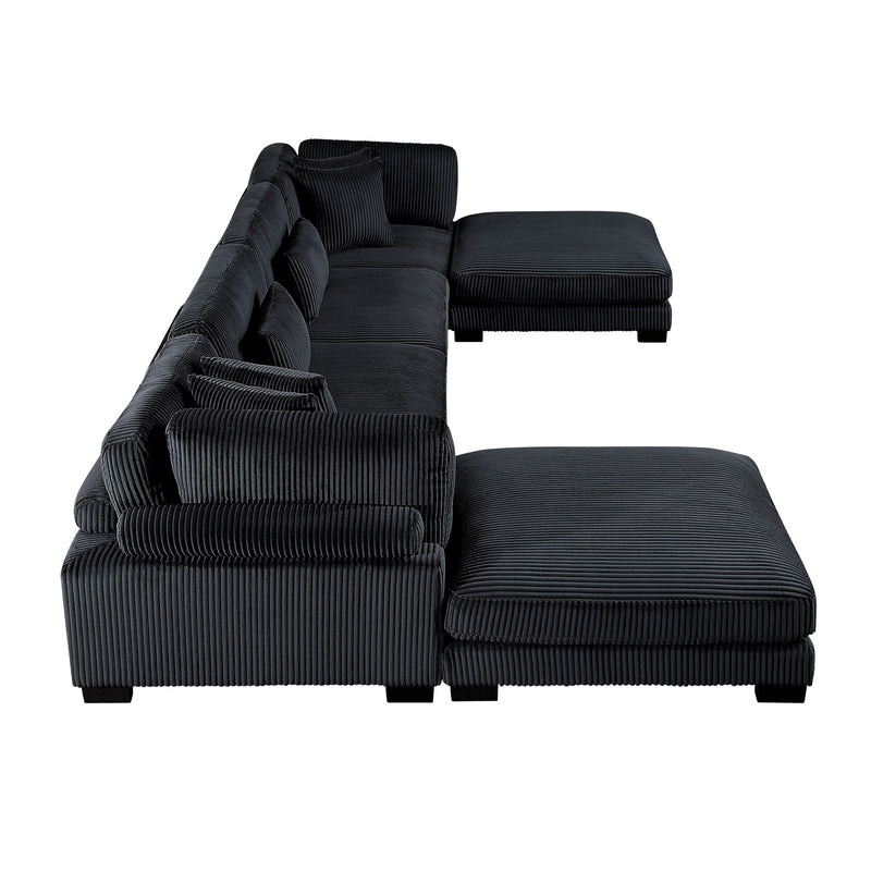 traverse-black-6-6-piece-modular-sectional-with-ottomans-2