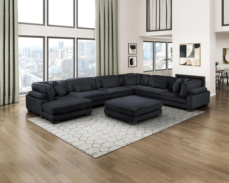 traverse-black-7-7-piece-modular-sectional-with-reversible-chaise-and-ottoman-1