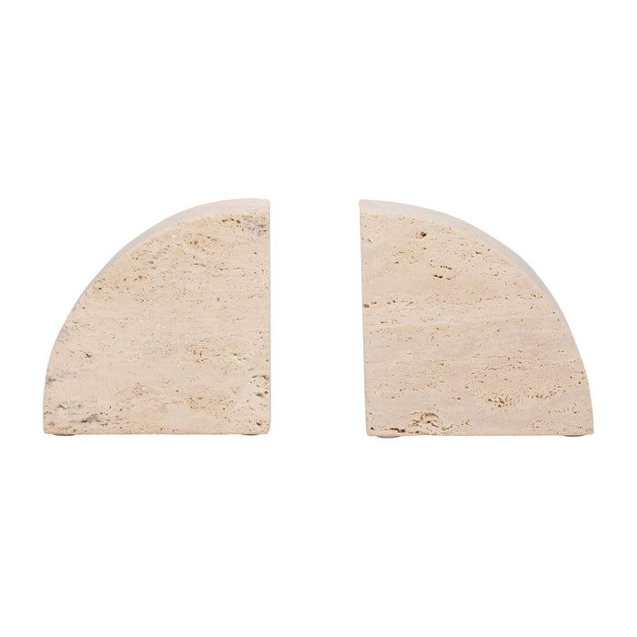 travertine-s-2-5-half-dome-bookends-tan-1