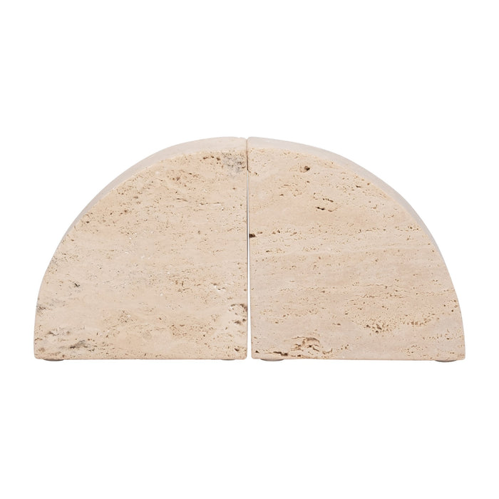 travertine-s-2-5-half-dome-bookends-tan-3