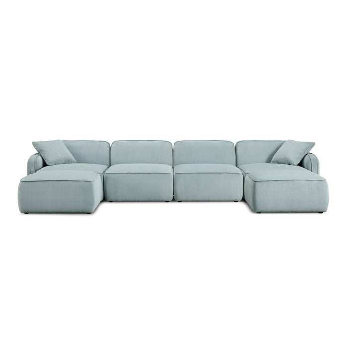 travie-sea-blue-performance-corduroy-velvet-6-piece-modular-u-sectional-3