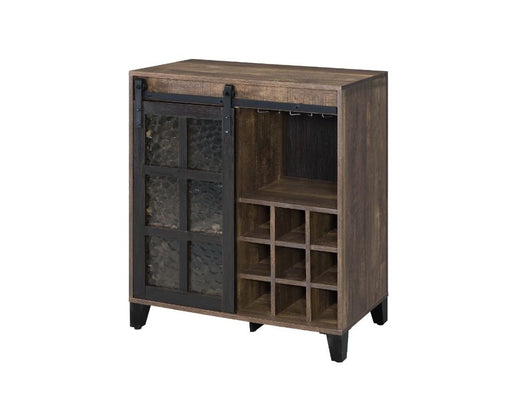 treju-obscure-glass-rustic-oak-black-wine-cabinet-1