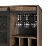 treju-obscure-glass-rustic-oak-black-wine-cabinet-2