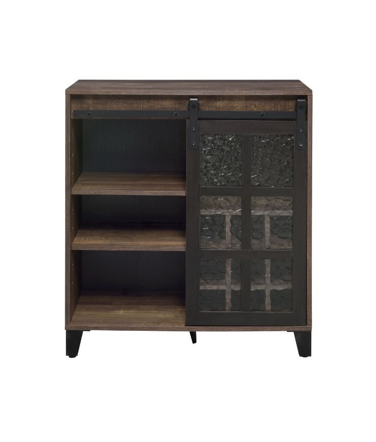 treju-obscure-glass-rustic-oak-black-wine-cabinet-4