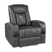 turbo-gray-power-reclining-chair-with-wireless-charger-cooling-cup-holder-storage-arms-wireless-speakers-led-light-and-usb-port-3