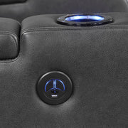 turbo-gray-power-reclining-chair-with-wireless-charger-cooling-cup-holder-storage-arms-wireless-speakers-led-light-and-usb-port-4